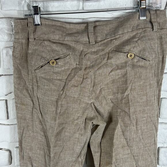 Trina Turk Linen Blend Pants Size 8 - Picture 12 of 14